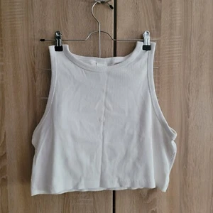Crop Top | H&M | weiß| Neuwertiger Zustand - Bild 1 von 3