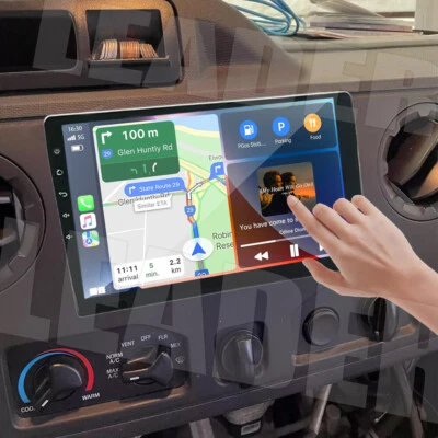 Radio estéreo GPS para automóvil Ford E150 E250 E350 2013-2010 Android 13 Carplay Foto 1 de 4