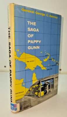 SAGA OF PAPPY GUNN Gen. George C. Kenney 1st Signed / Inscribed to Harry Bruno - Image 1 of 4