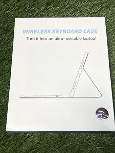 Funda con teclado inalámbrico Hamile Raspberry para iPad 9ª generación - Imagen 1 de 2