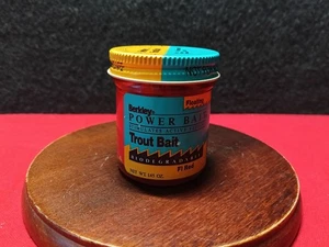 Vintage Berkeley Powerbait Forellenköder, Lachs, Steelhead 1,45oz fluoreszierend rot - Bild 1 von 3