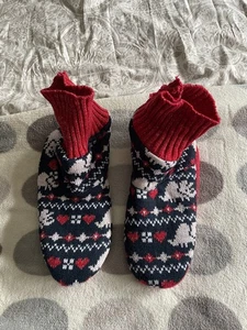 ❤️SOCKENSHOP Wild Feet Weihnachten Slipper Booties. Größe 5-7, neu ohne Etikett. - Bild 1 von 4