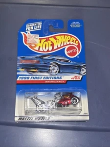 Hot Wheels 1998 First Editions 36/40 Red & Silver Toy Car #673 - Picture 1 of 2