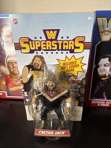 WWE Superstars Walmart Cactus Jack Action Figure 2024 Mattel Series 12 - Picture 1 of 2
