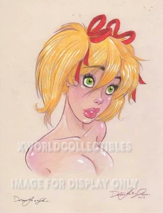 MANDY "I Got Busted!" Art Print signed DEAN YEAGLE - 8-1/2" x 11" - Picture 1 of 1