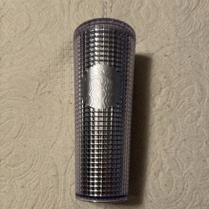 New Fall 2019 Starbucks Silver Studded Tumbler 24 oz Cup Limited Edition - Picture 1 of 4