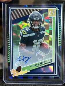 Panini Donruss 2025 - Elijah Arroyo #22 The Rookies Auto 176/299 - Seahawks - Imagen 1 de 3