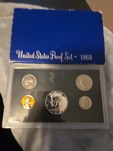 1968-S Proof Set United States US Mint Original Government Packaging Box - Picture 1 of 8