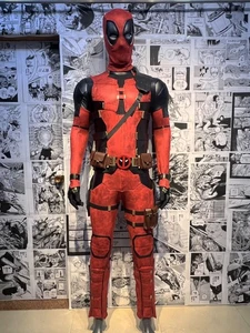 Deadpool Costume Wade Wilson outfit Cosplay Suit Deadpool 3 fullset - Picture 1 of 9