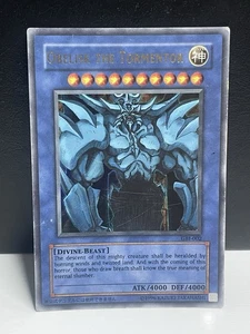 Obelisco el Tormentor GBI-002 Ultra Raro Dios Egipcio Tarjeta Juego Pesado AE - Imagen 1 de 14