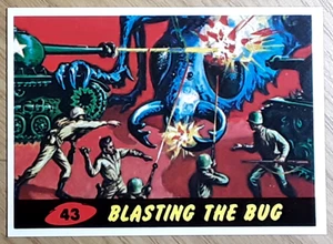 2012 Topps Mars Attacks Card 43 BLASTING THE BUG. - Picture 1 of 3