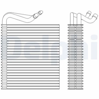 Air Conditioning Evaporator Delphi TSP0525202 Fits MINI - Image 1 of 3