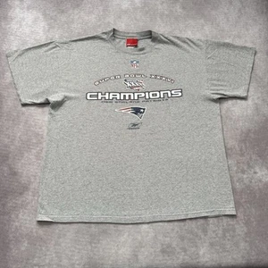 Vintage 2001 New England Patriots Super Bowl Champions Shirt Size XL Tom Brady - Picture 1 of 11
