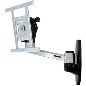 Ergotron LX HD Wallmount Swing Arm, Wandhalterung, silber - Bild 1 von 3