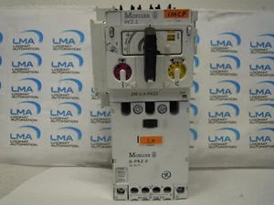 MOELLER ZM-2.4-PKZ2 + H120-S-PKZ2 +NHI-11 STARTER ENGINE PROTECTOR 3PH COIL EATON - Picture 1 of 10