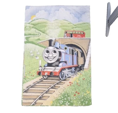 Винтажный пододеяльник 1980-х Thomas The Tank Engine только Horrockes 1986 - Изображение 1 из 4