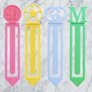 Personalised Bookmarks, Any Colour, Any Custom Design On Top! Stocking Fillers - Bild 1 von 2
