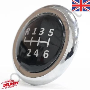 6 Speed Gearstick Lever Emblem Badge For VW Passat B6 3C2 3C5 Variant CC - Picture 1 of 3