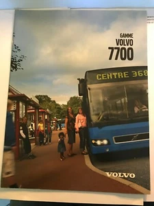 KATALOG BROSCHÜRE VOLVO RANGE BUS 7700 VOM 05.09. - Bild 1 von 3