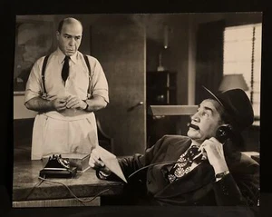 1951 B&W Studio Photo of Ben Weldon and Tom Kennedy "The Awful Sleuth" - Picture 1 of 4