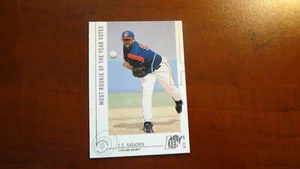 2002 TOPPS TOP TEN # 124 C.C. SABATHIA BASEBALL CARD - Picture 1 of 2