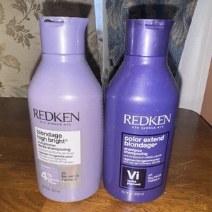 Redken Blondage Violet Shampoo & High Bright Conditioner 10.1 oz TWO PACK - Picture 1 of 2