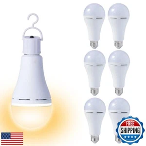 WAHADI A21 Rechargeable LED Bulbs 9W (60W Equivalent) Warm White 3000K Multi- - Picture 1 of 5