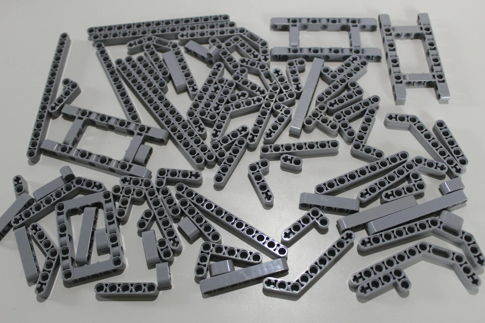 LEGO Technic 80 Liftarme hoch hellgrau light bluish gray #1865 - Bild 1 von 1