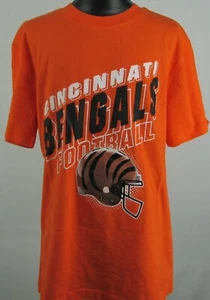 Cincinnati Bengals NFL Team Apparel Youth's Orange Short Sleeve Shirt - Picture 1 of 4