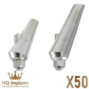 Q50 abgewinkelt 25° Prothetik Dentalbedarf Int Hex Titan - Bild 1 von 4