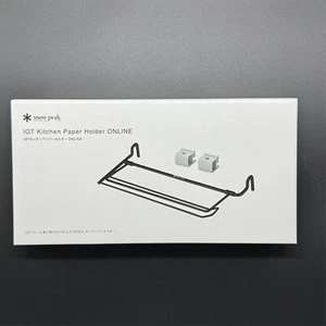 NEW Snow Peak IGT Kitchen Paper Holder Black Limited Edition Autumn 2023 CK-067 - Picture 1 of 6