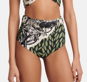 Johanna Ortiz Uganda Leaf Print Bikini Bottom Size S # 17B 302 Blm - Picture 1 of 5