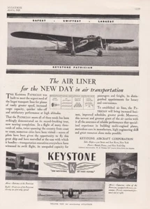 1929 Keystone Patrizierflugzeug AD 9/16/2022G - Bild 1 von 1