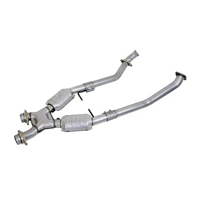 For 1996-1998 MUSTANG GT 2.5 FULL X PIPE W/CATALYTIC CONVERTERS Foto 1 de 4