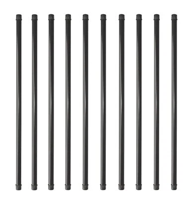 Balaustre redondo Nuvo Iron RDPS32 3/4"-32 L. 10Pk negro embalaje dañado Foto 1 de 4