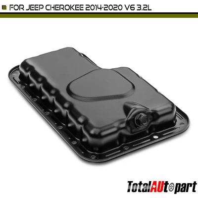 Cacerola de aceite del motor para Jeep Cherokee 2014 2015 2016-2020 V6 3,2 L inferior 68161420AA Foto 1 de 4