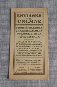 Carte panoramique des environs de Colmar - Foto 1 di 2