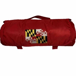 BRAND NEW - Waterproof Maryland Flag Blanket For Stadium, Picnic, Car or Couch - Picture 1 of 9