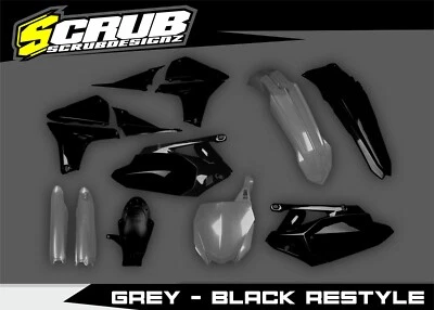 Restyle Yamaha YZ450F 2010 2011 2012 2013 Plastic kit + fork guards + shock flap - Image 1 of 4