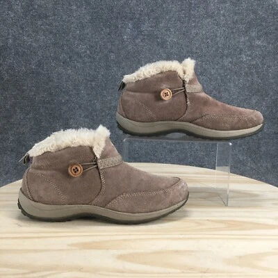 Easy Spirit Botas Mujer 8 M Skilift Botín Beige Cuero Informal Comodidad Foto 1 de 4