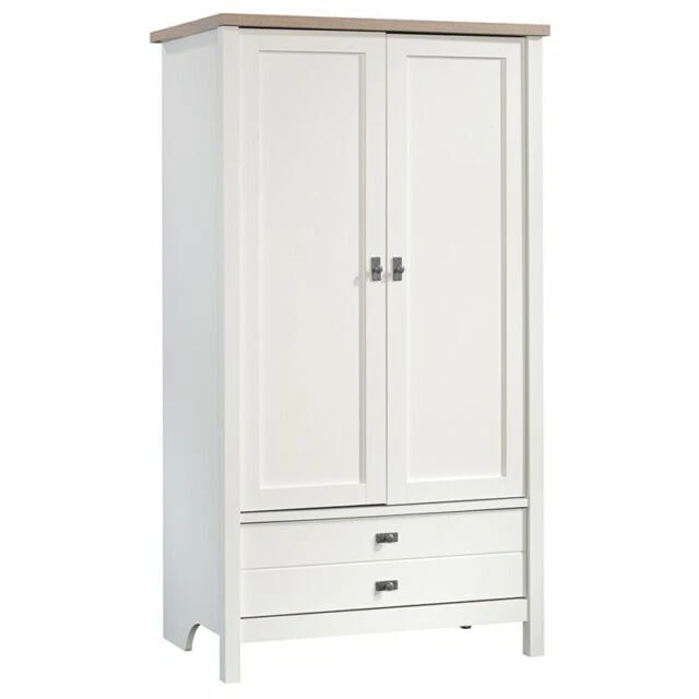 Sauder Cottage Road Freestanding Armoire - Soft White (423397)