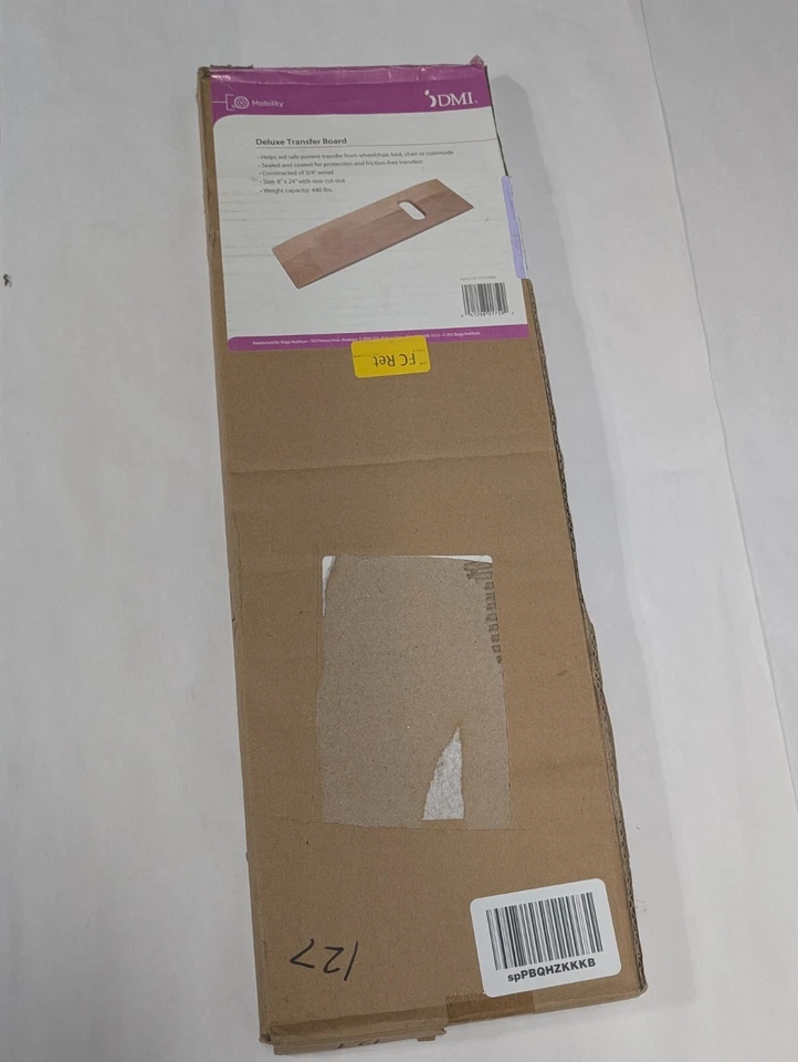 DMI Deluxe Transfer Board New In Box 24”x8” 3/4" ~ 1 Cut Out; 440 LBS Capacity - Image 1 of 4