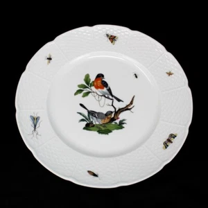 LIMOGES RAYNAUD CERALENE LES OISEAUX BIRD NO.3 DINNER PLATE 10.75" FRANCE - Picture 1 of 8