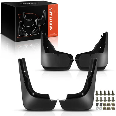 4x Protectores contra salpicaduras guardabarros traseros y delanteros para Audi Q5 2009-2015 03RSA1001QBK Foto 1 de 4