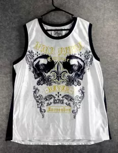 Camiseta deportiva MMA Elite para hombre 2XL blanca MMA Elite Courage Never Surrender calaveras - Imagen 1 de 6