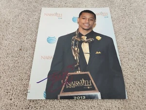 Michigan Wolverines Trey Burke Autographed 8 x 10 Naismith Photo COA - Picture 1 of 3