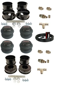 3/8" Front Rear Bag Bracket Mount Kit Air Ride Suspension For 71-96 Chevy B-Body - Picture 1 of 24