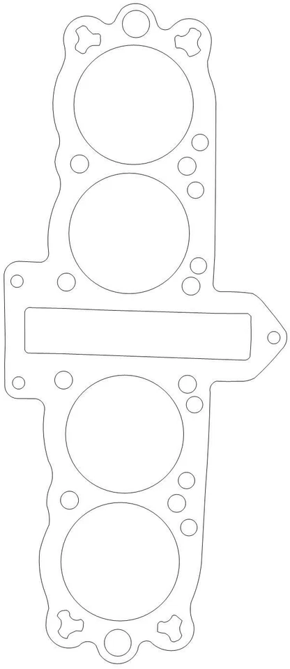 Kawasaki KZ550A 11009-1932 Cylinder Base Gasket - Image 1 of 1