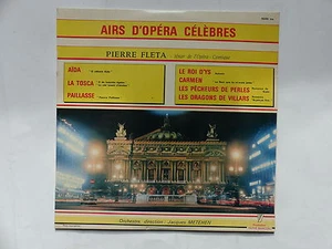 25 cms 10" airs d opéra célèbres PIERRE FLETA Aida tosca paillasse .. 5335 - Picture 1 of 1