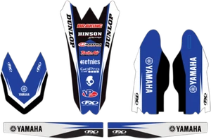 FACTORY EFFEX 17-50226 GRAPHIC TRIM KIT YZ250F YAMAHA YZ 250 F 2011 - Foto 1 di 3